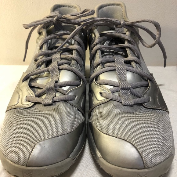 Nike Paul George NASA PG 3 50th Reflect Silver Ci8973-001 Youth Size 7y - Picture 8 of 16